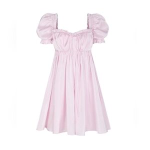 Selkie dress - 1X - shimmer baby pink
